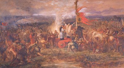 Battle of the Standard, Northallerton, Yorkshire, 22nd August 1138 by Sir John Gilbert