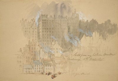 Edinburgh from the Artist