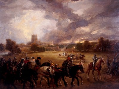 Margaret of Anjou Taken Prisoner after the Battle of Tewkesbury, 1875 by Sir John Gilbert