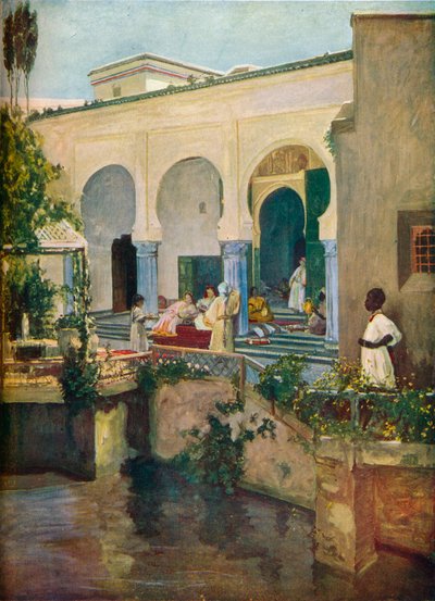 Interior of a Moorish Harem, 1907 by Sir John Lavery