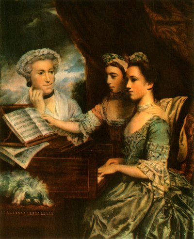 Mrs Paine and her Daughters by Sir Joshua Reynolds