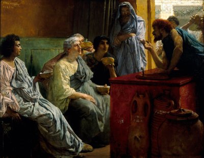 The Wine Shop, 1869-1874 by Sir Lawrence Alma Tadema