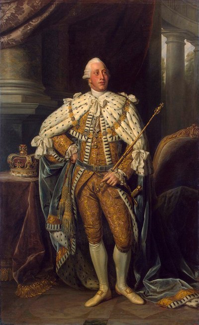 Portrait of King George III of the United Kingdom by Sir Nathaniel Dance
