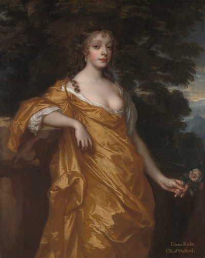 Diana Kirke, Later Countess of Oxford by Sir Peter Lely