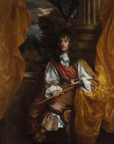 Portrait of James II of England by Sir Peter Lely
