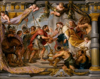 The Meeting of Abraham and Melchizedek by Sir Peter Paul Rubens