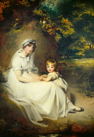 Lady Mary Templetown and Her Eldest Son by Sir Thomas Lawrence