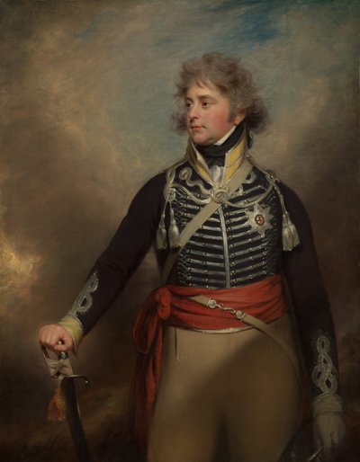 George IV 1762-1830, When Prince of Wales by Sir William Beechey