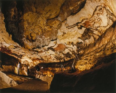 The Mythical Unicorn of Lascaux and other Lascaux paintings done over 17,000 years ago by Sisse Brimberg
