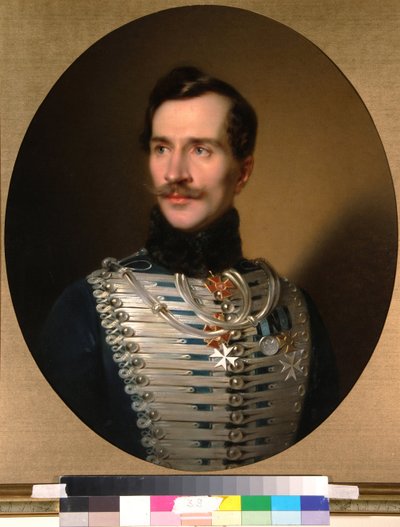Portrait of Prince Mikhail Fiodorovich Golitsyn by Sándor Kozina