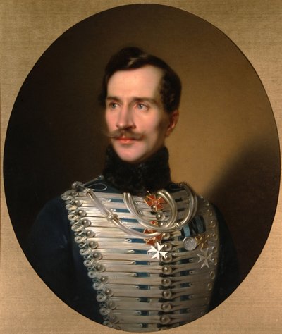 Portrait of Prince Mikhail Fyodorovich Golitsyn by Sándor Kozina