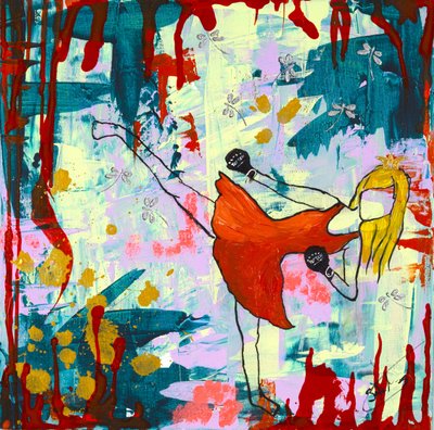 Boxing Queen Kick by Sofia Toborg