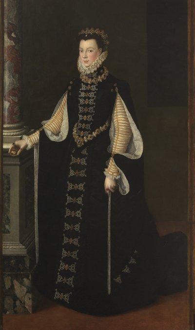Elisabeth of Valois, Queen of Spain by Sofonisba Anguissola