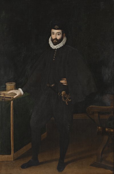 Portrait of Grand Duke of Tuscany Francesco I de Medici by Sofonisba Anguissola
