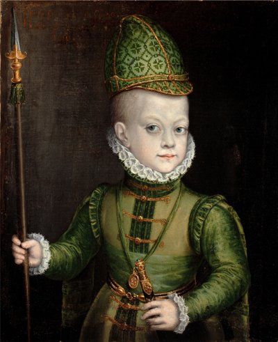Portrait of a Boy at the Spanish Court by Sofonisba Anguissola