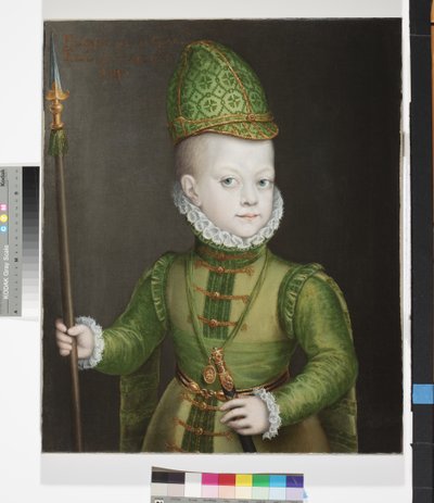 Portrait of a Boy at the Spanish Court by Sofonisba Anguissola