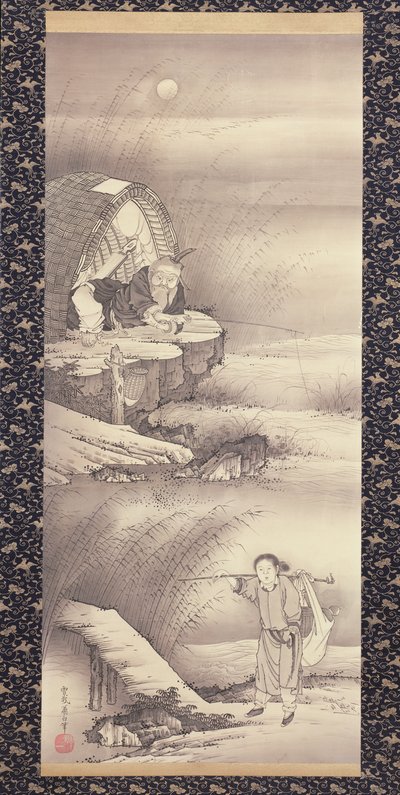 Lu Shang (Taigongwang) by Soga Shohaku