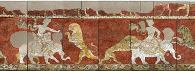 Sogdian Art: Wall Painting from the Red Hall of the Palace in Varakhsha by Sogdian Sogdian