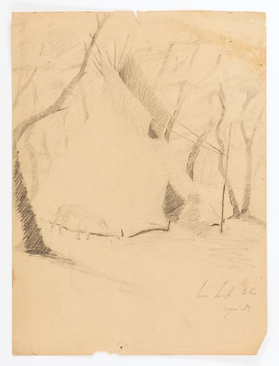 Crow Creek, S.D. by Solon H. Borglum