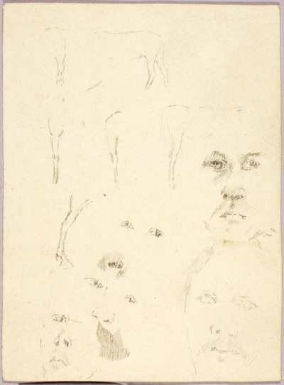 Faces by Solon H. Borglum