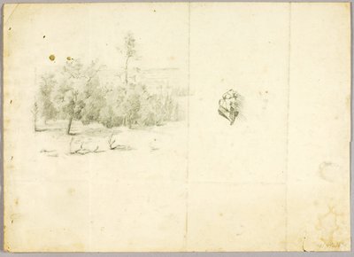 Landscape, Nude by Solon H. Borglum