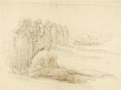 Mourning by Solon H. Borglum