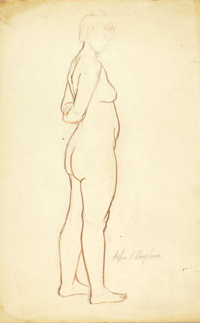 Nude by Solon H. Borglum