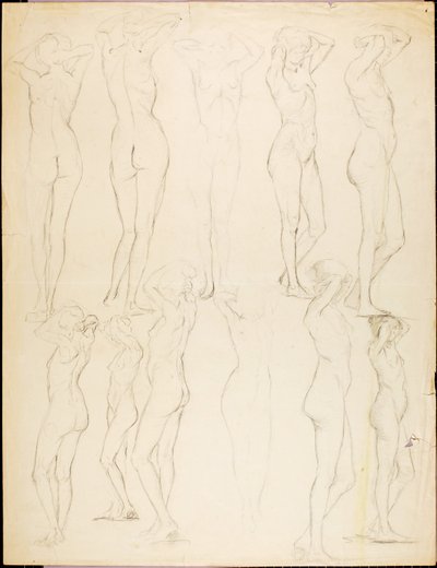 Nudes by Solon H. Borglum