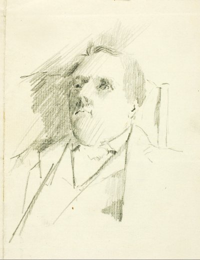 Portrait Study by Solon H. Borglum