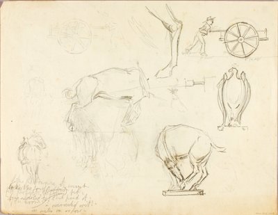 Sketches by Solon H. Borglum