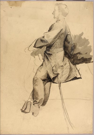 Study for Equestrian Monument by Solon H. Borglum