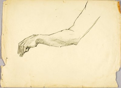 Study of Arm by Solon H. Borglum