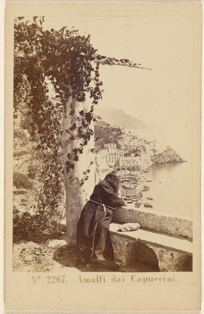 Amalfi from the Capuchins by Sommer and Behles