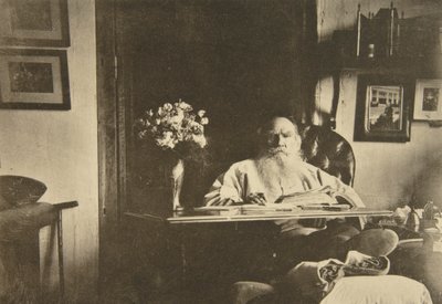Russian Author Leo Tolstoy with a Bad Leg, Russia by Sophia Andreevna Tolstaya