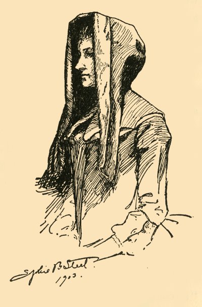 A Camlet Hood, Taken from an Original Garment by Sophie B. Steel