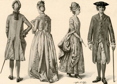 Clothing during the Reign of George III, 1760-1776 by Sophie B. Steel