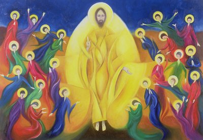 Resurrection Icon by Sophie Hacker