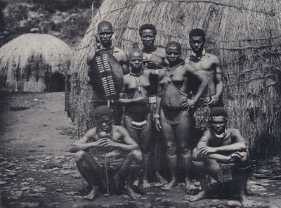 The Native at Home (b/w photo) by South African Photographer