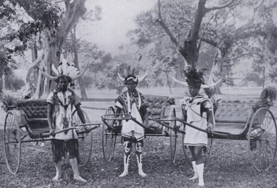 Typical Ricksha Boys by South African Photographer