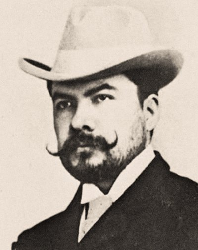 Portrait of Rubén Darío by South American School