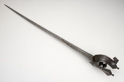 Pata, gauntlet sword by South Indian School