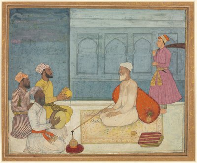 Sultan and Musicians by South Indian School