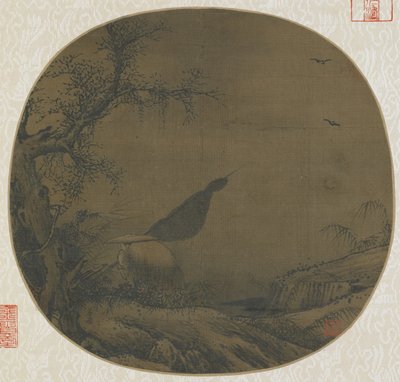 Homeward-bound Fisherman Covered in Snow by Southern Song Dynasty Chinese School