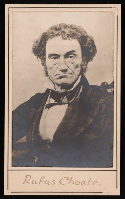 Portrait of Rufus Choate by Southworth and Hawes