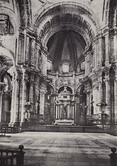 Cadiz: Interior of the Cathedral by Spanish Photographer