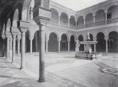 Court in the House of Pilate, Seville by Spanish Photographer