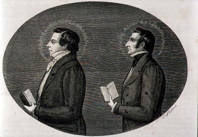 Joseph Smith and his Brother Hyrum, from 