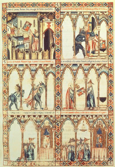 Cantiga 34, Illustration from 