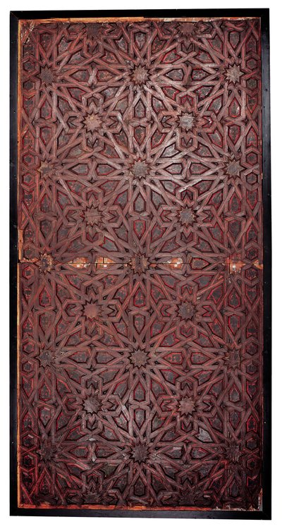 A Mudejar Geometric Ceiling, Southern Spain, Probably Seville by Spanish School
