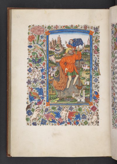 Saint Christopher carrying the Christ Child, 